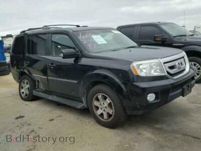 2010 Honda PILOT Pilot Tour, black — VIN 5FNYF3H86AB003565, Copart