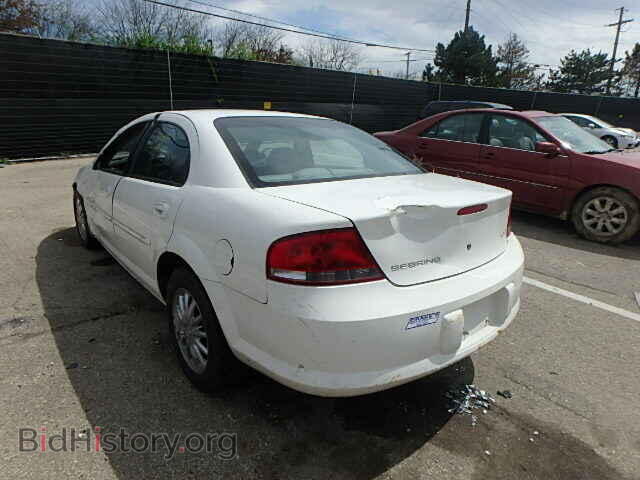 2001 CHRYSLER SEBRING - VIN: 1C3EL56U41N528282 - Photo 3