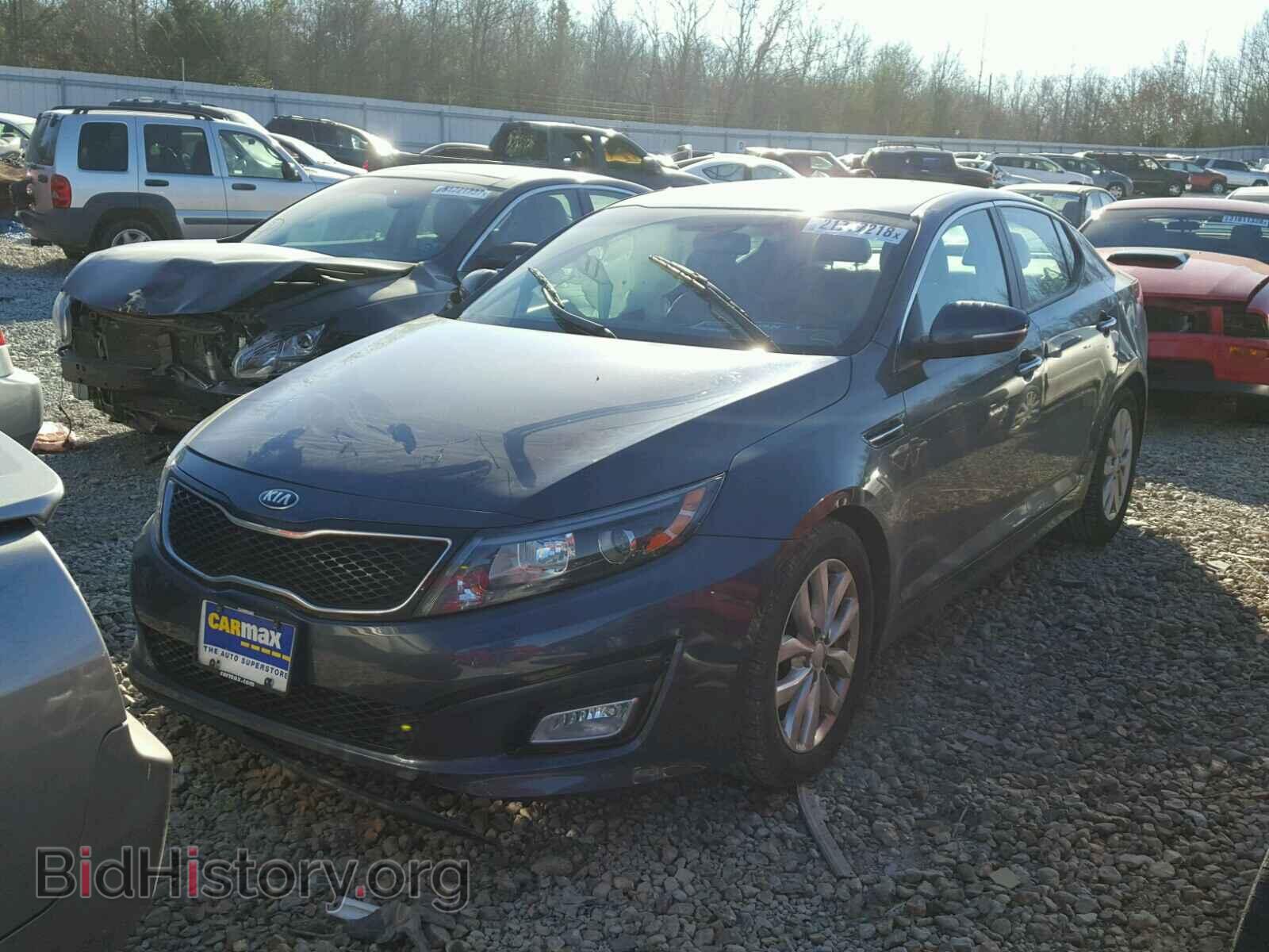 2015 KIA OPTIMA - VIN: 5XXGM4A72FG476523 - Фото 2