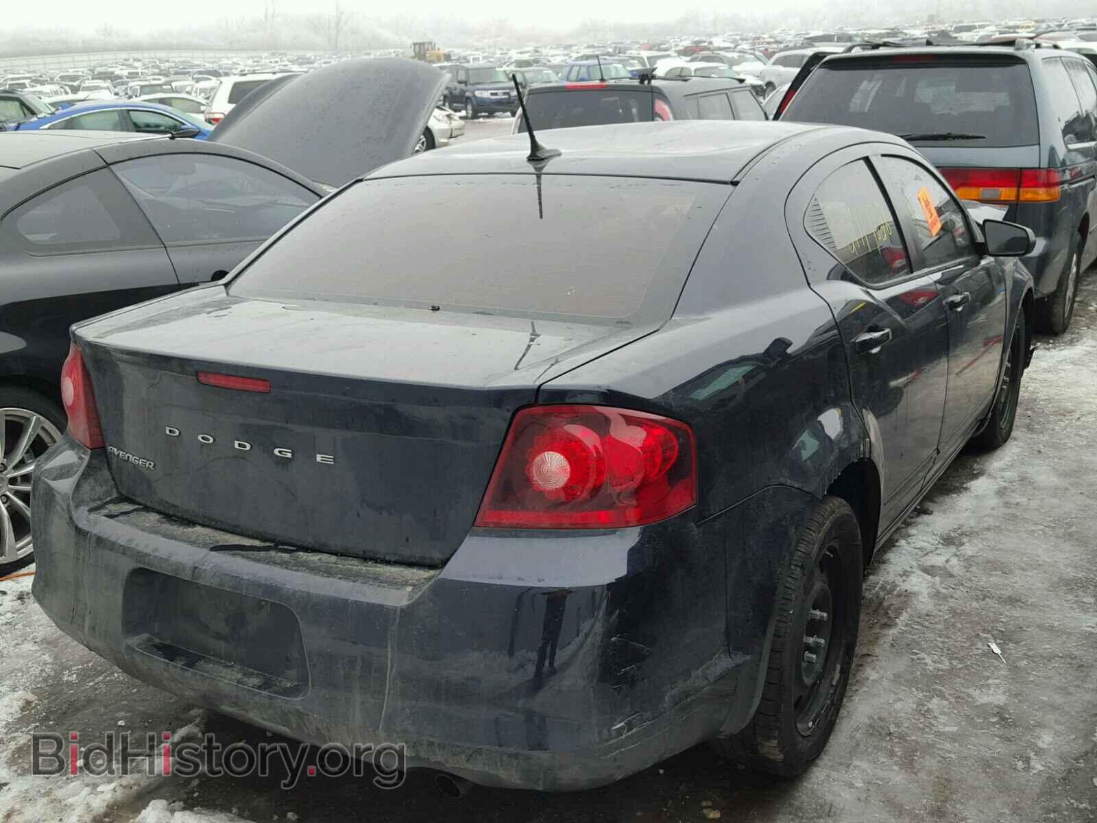 2011 DODGE AVENGER - VIN: 1B3BD4FB4BN540147 - Фото 4