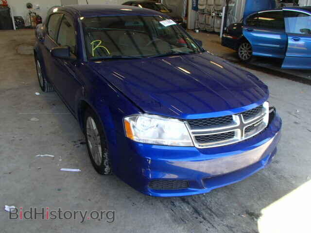 Фотография 1C3CDZAB9CN285346 - DODGE AVENGER 2012
