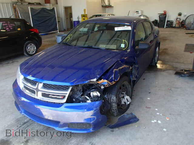 2012 DODGE AVENGER - VIN: 1C3CDZAB9CN285346 - Фото 2