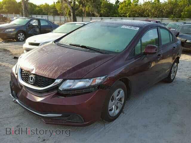 2013 HONDA CIVIC - VIN: 19XFB2F55DE091878 - Фото 2