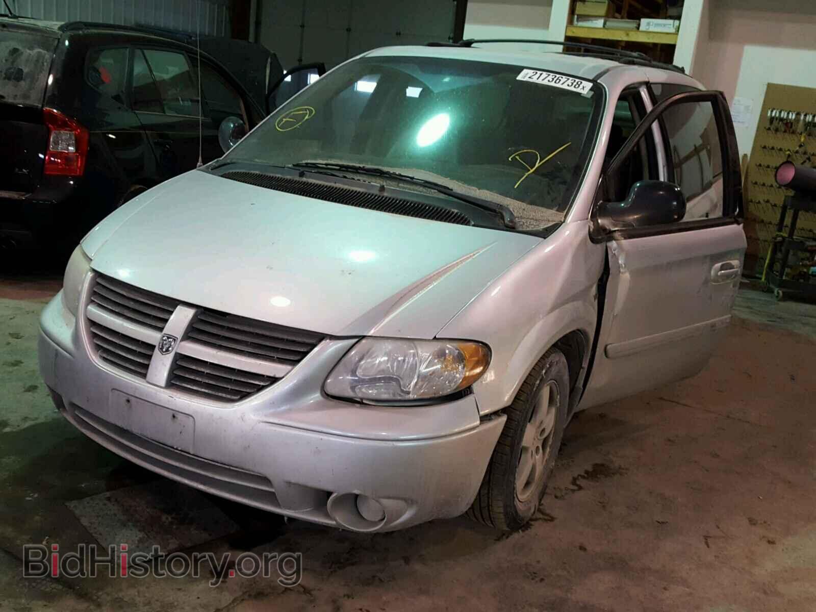 2007 DODGE CARAVAN - VIN: 2D8GP44L17R293236 - Фото 2