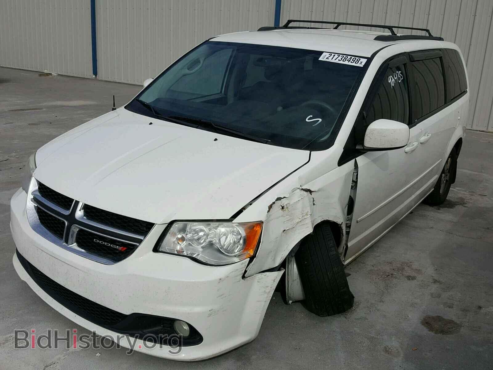 2012 DODGE CARAVAN - VIN: 2C4RDGCG8CR296215 - Фото 2