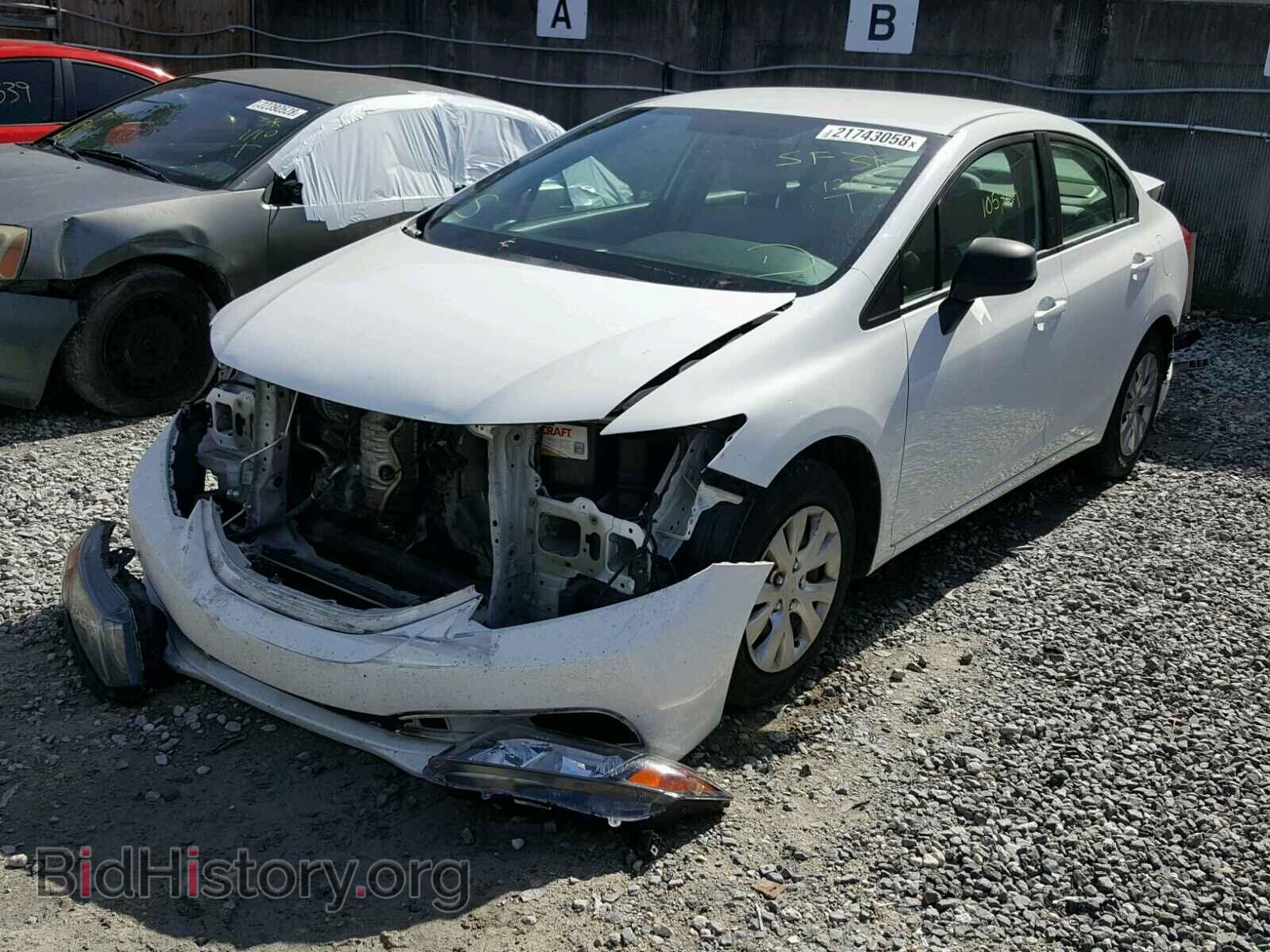 2012 HONDA CIVIC - VIN: 19XFB2F50CE002751 - Фото 2