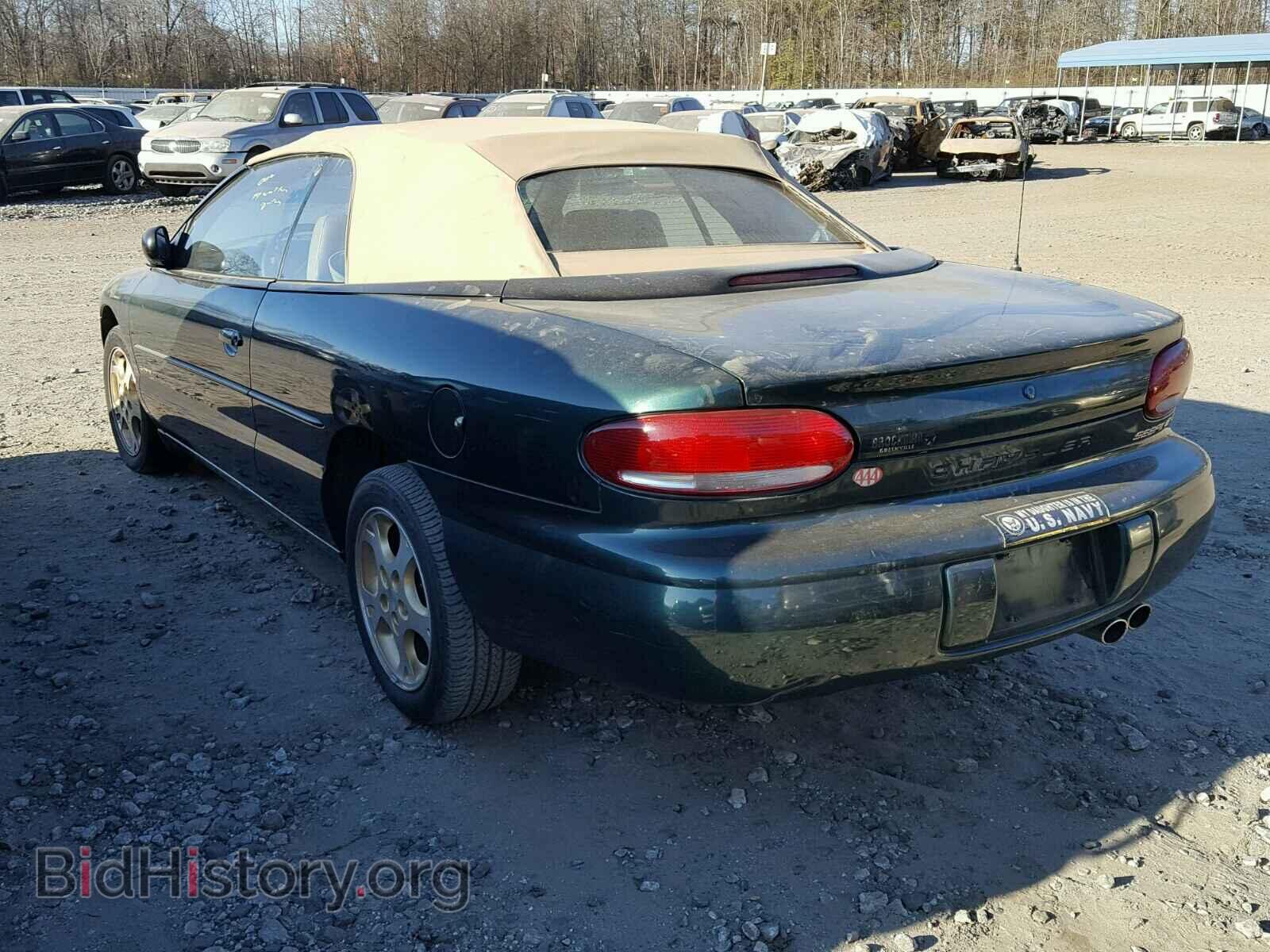 1998 CHRYSLER SEBRING - VIN: 3C3EL55H0WT308374 - Фото 3