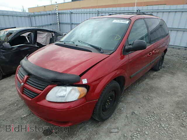 2005 DODGE CARAVAN - VIN: 1D4GP24R75B216215 - Фото 2