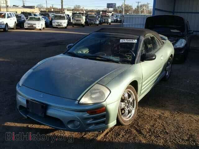 2003 MITSUBISHI ECLIPSE - VIN: 4A3AE75H23E126751 - Фото 2
