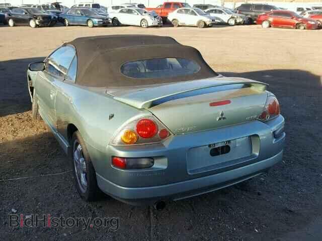 2003 MITSUBISHI ECLIPSE - VIN: 4A3AE75H23E126751 - Фото 3