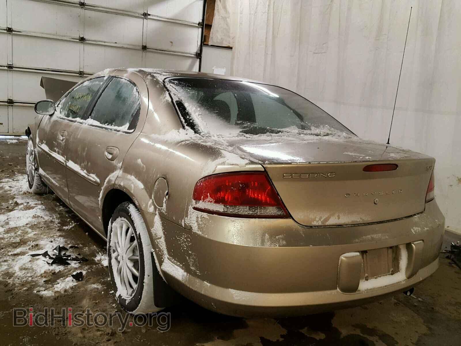2003 CHRYSLER SEBRING - VIN: 1C3EL56T13N501423 - Фото 3