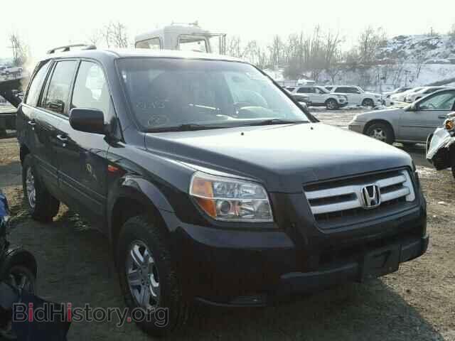 Photo 5FNYF18268B044062 - HONDA PILOT 2008