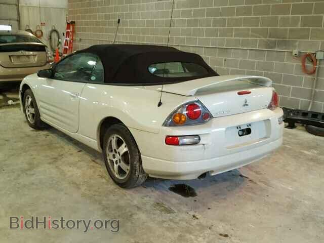 2003 MITSUBISHI ECLIPSE - VIN: 4A3AE45G53E048312 - Фото 3