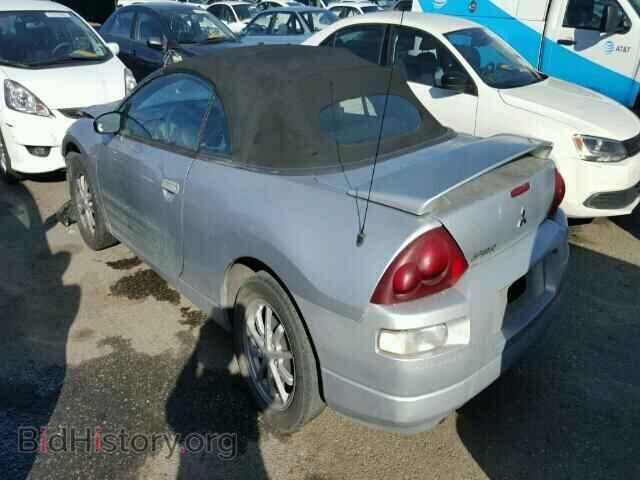 2002 MITSUBISHI ECLIPSE - VIN: 4A3AE45G62E091507 - Фото 3