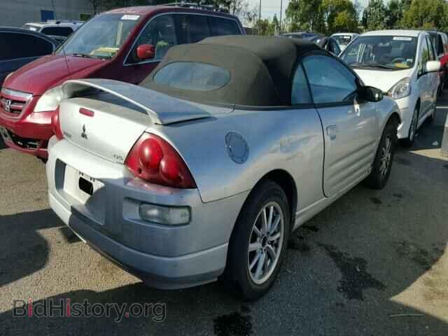 2002 MITSUBISHI ECLIPSE - VIN: 4A3AE45G62E091507 - Фото 4