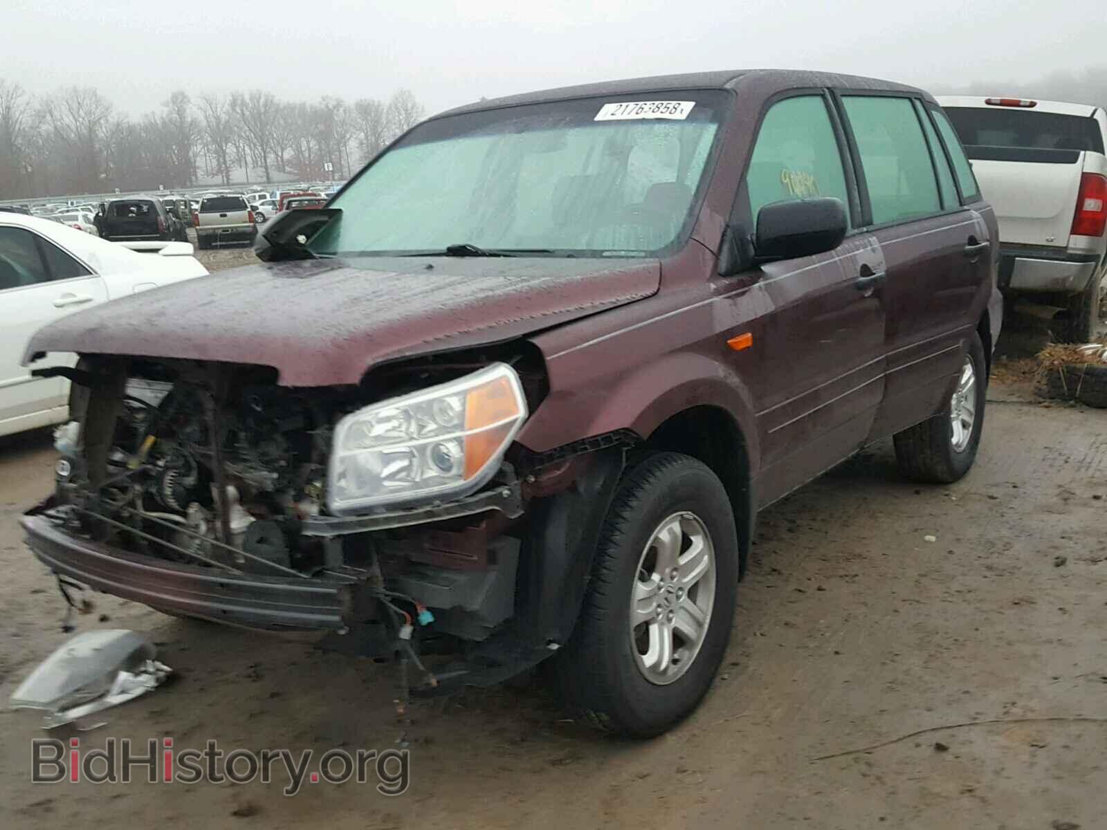 2007 HONDA PILOT - VIN: 5FNYF28127B045186 - Фото 2
