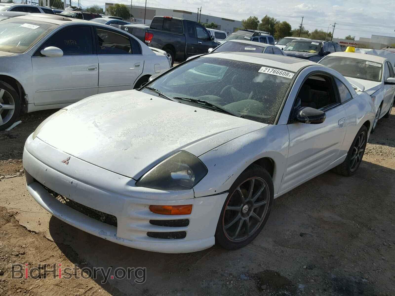 2001 MITSUBISHI ECLIPSE - VIN: 4A3AC44G21E168489 - Фото 2
