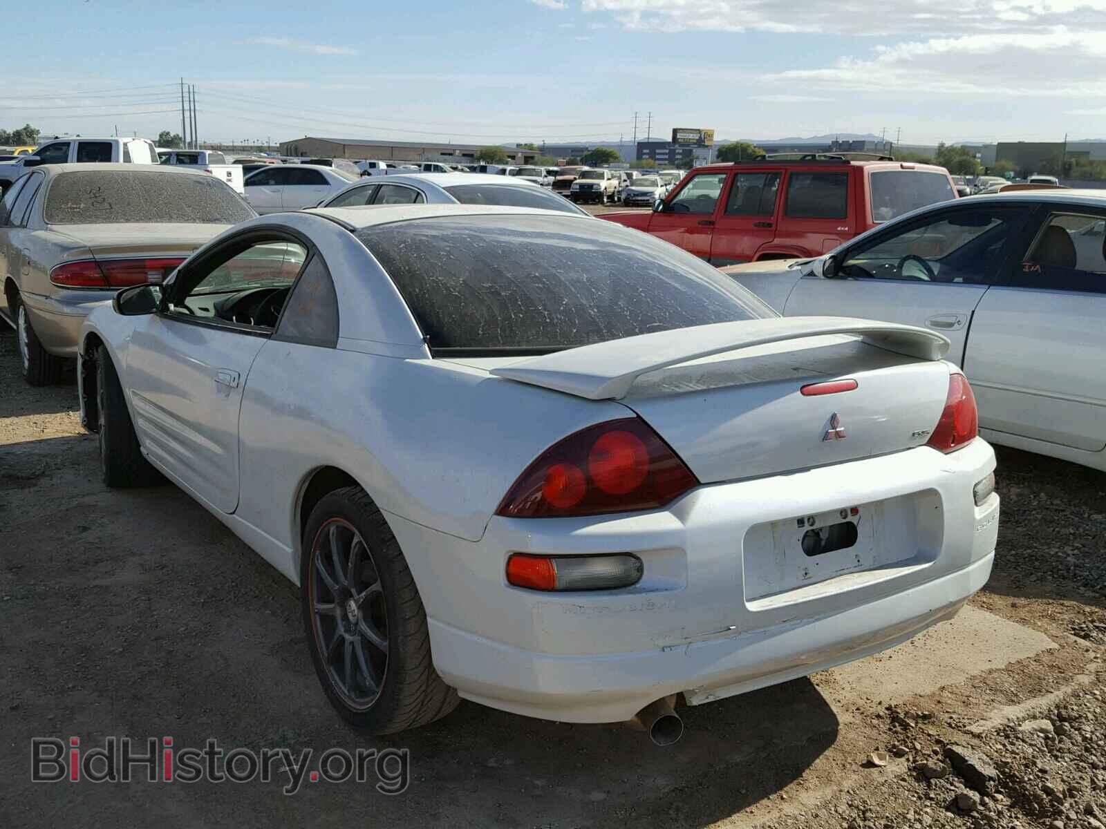 2001 MITSUBISHI ECLIPSE - VIN: 4A3AC44G21E168489 - Фото 3