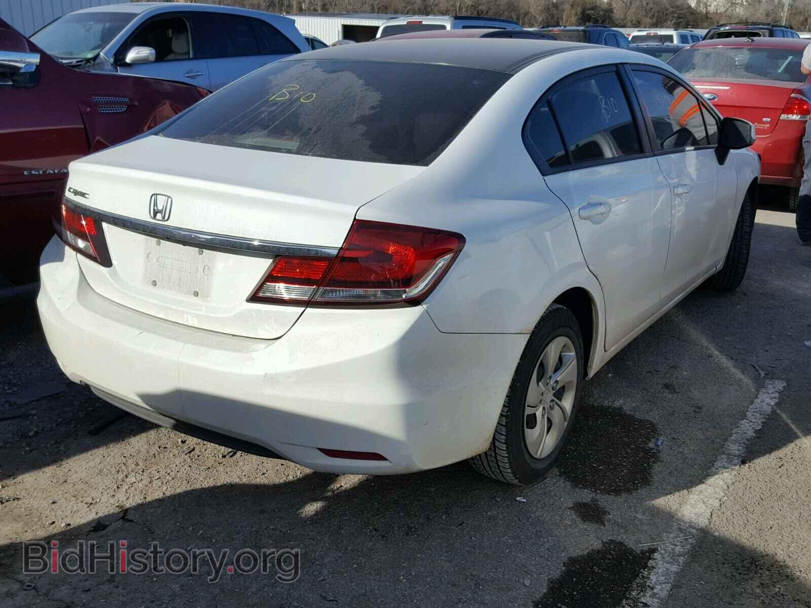 2013 HONDA CIVIC - VIN: 19XFB2F52DE043061 - Фото 4