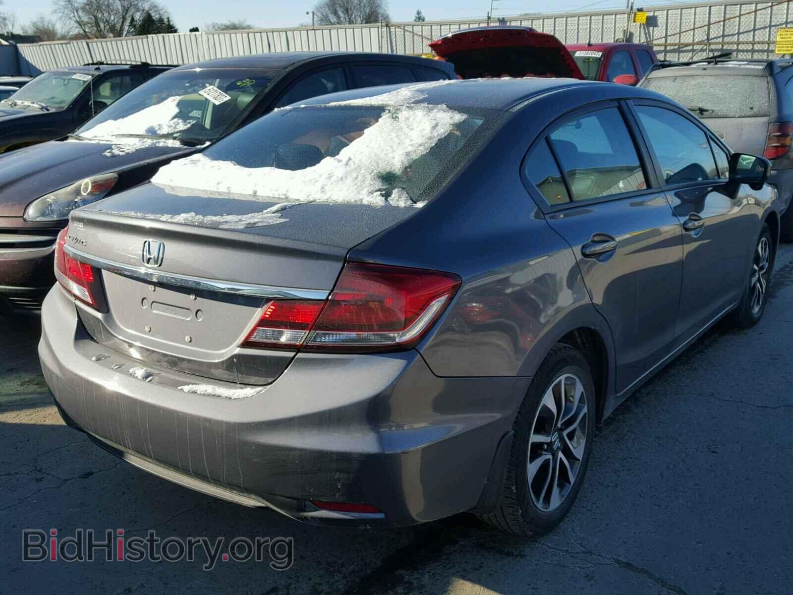 2014 HONDA CIVIC - VIN: 19XFB2F83EE040438 - Фото 4