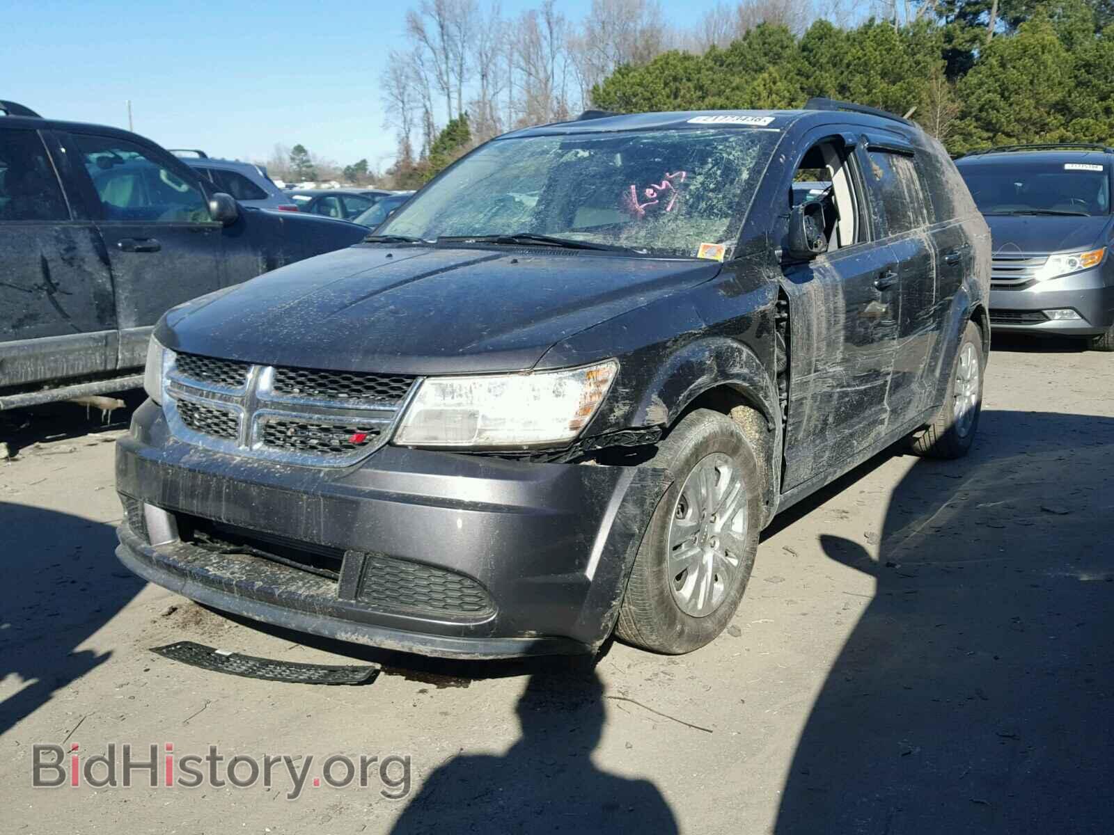 2017 DODGE JOURNEY - VIN: 3C4PDCAB1HT607673 - Фото 2