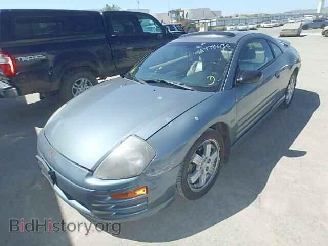 2001 MITSUBISHI ECLIPSE - VIN: 4A3AC54HX1E114467 - Фото 2