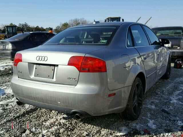 2006 AUDI A4 - VIN: WAUDF78E26A085576 - Photo 4