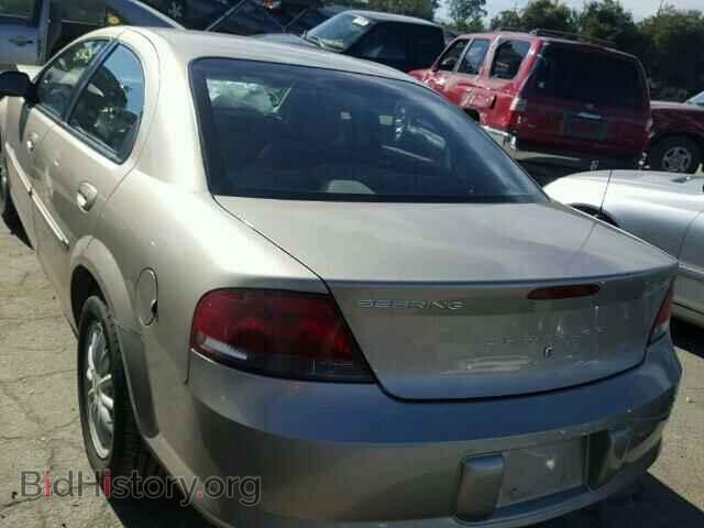 2002 CHRYSLER SEBRING - VIN: 1C3AL56R82N168543 - Фото 3