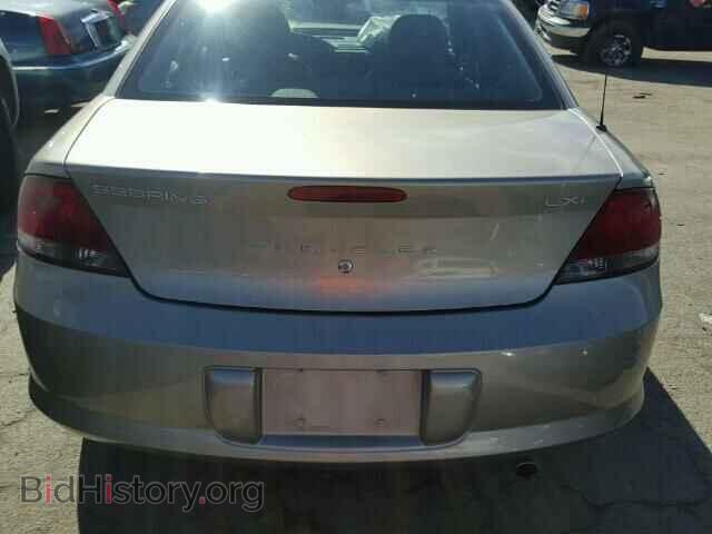 2002 CHRYSLER SEBRING - VIN: 1C3AL56R82N168543 - Фото 9