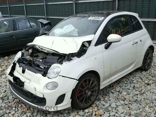 2013 FIAT 500 - VIN: 3C3CFFFH5DT601901 - Фото 2