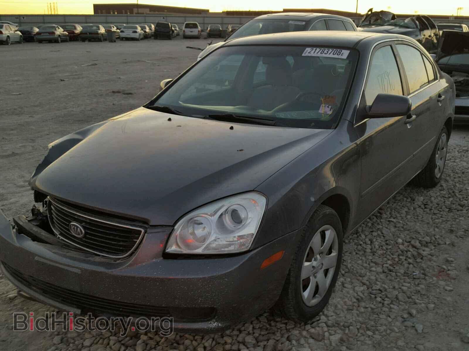 2007 KIA OPTIMA - VIN: KNAGE123775116044 - Фото 2