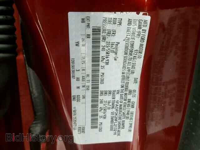 2015 FORD FOCUS - VIN: 1FADP3K29FL213216 - Фото 10