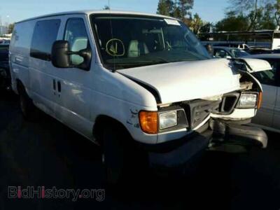 2007 Ford ECONOLINE, белый — VIN 1FTNE14W47DA57672, Copart