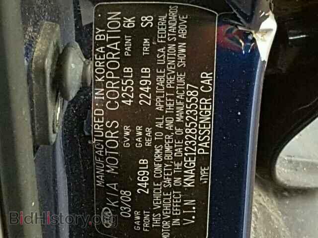 2008 KIA OPTIMA - VIN: KNAGE123285235587 - Фото 10