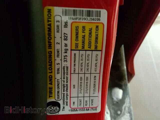 2012 FORD FOCUS - VIN: 1FAHP3F20CL256205 - Photo 10