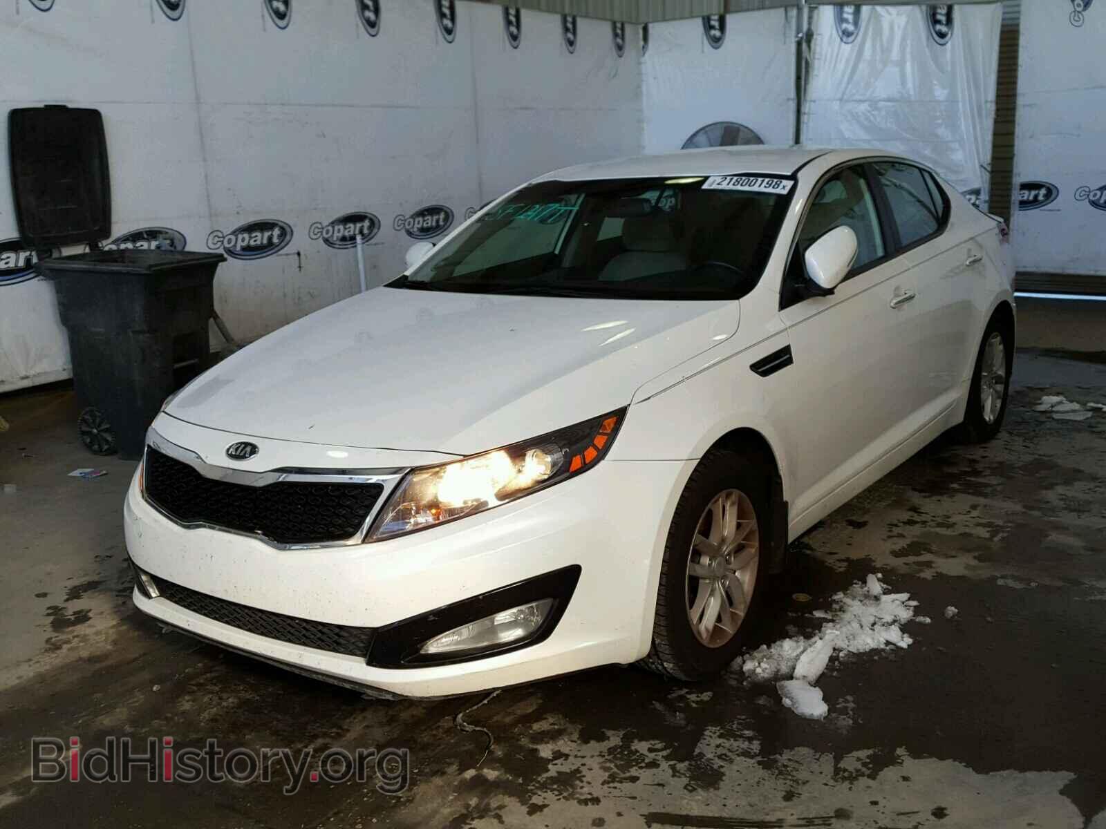 2013 KIA OPTIMA - VIN: KNAGM4A71D5405117 - Фото 2