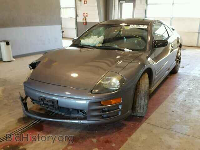 2002 MITSUBISHI ECLIPSE - VIN: 4A3AC54H02E093436 - Фото 2