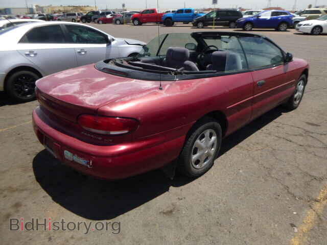 1996 CHRYSLER SEBRING - VIN: 3C3EL45H3TT282388 - Фото 4