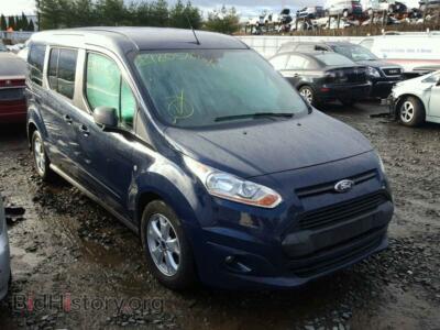 2014 Ford TRANSIT CO, синий — VIN NM0GS9F75E1137595, Copart