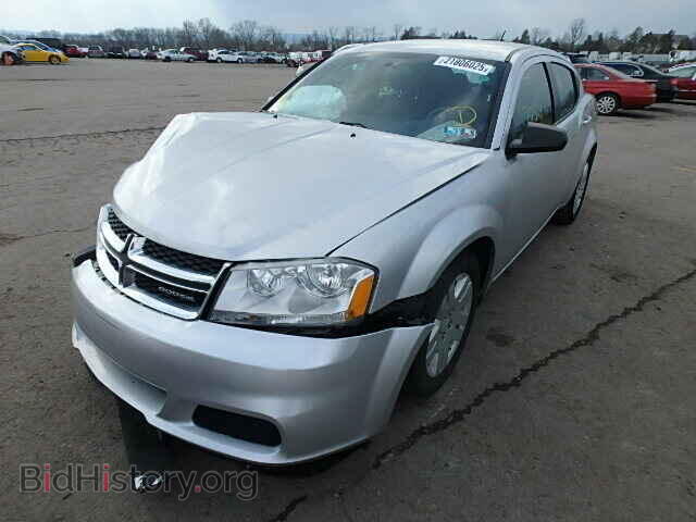 2011 DODGE AVENGER - VIN: 1B3BD4FB6BN606147 - Фото 2