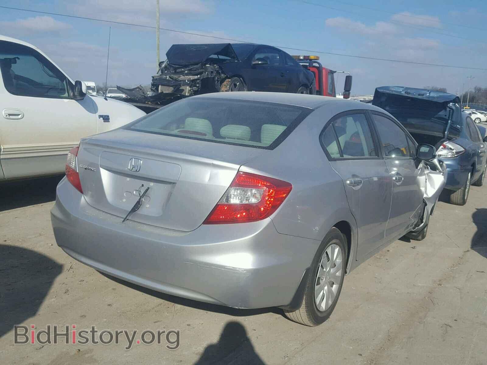 2012 HONDA CIVIC - VIN: 19XFB2F52CE108330 - Фото 4