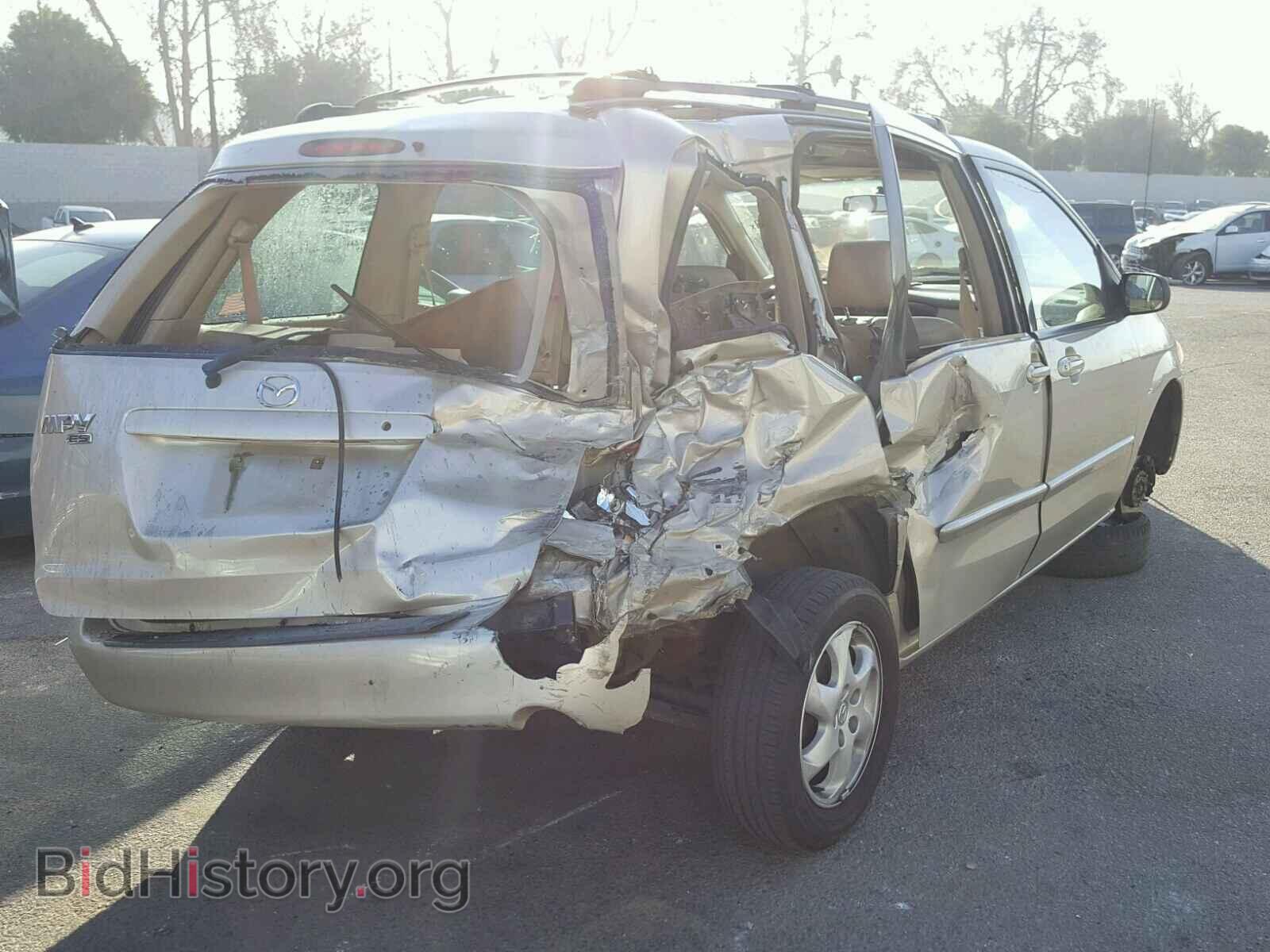 2001 MAZDA MPV - VIN: JM3LW28Y110207135 - Фото 4