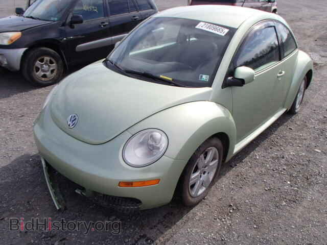 2007 VOLKSWAGEN BEETLE - VIN: 3VWPW31C77M519896 - Фото 2