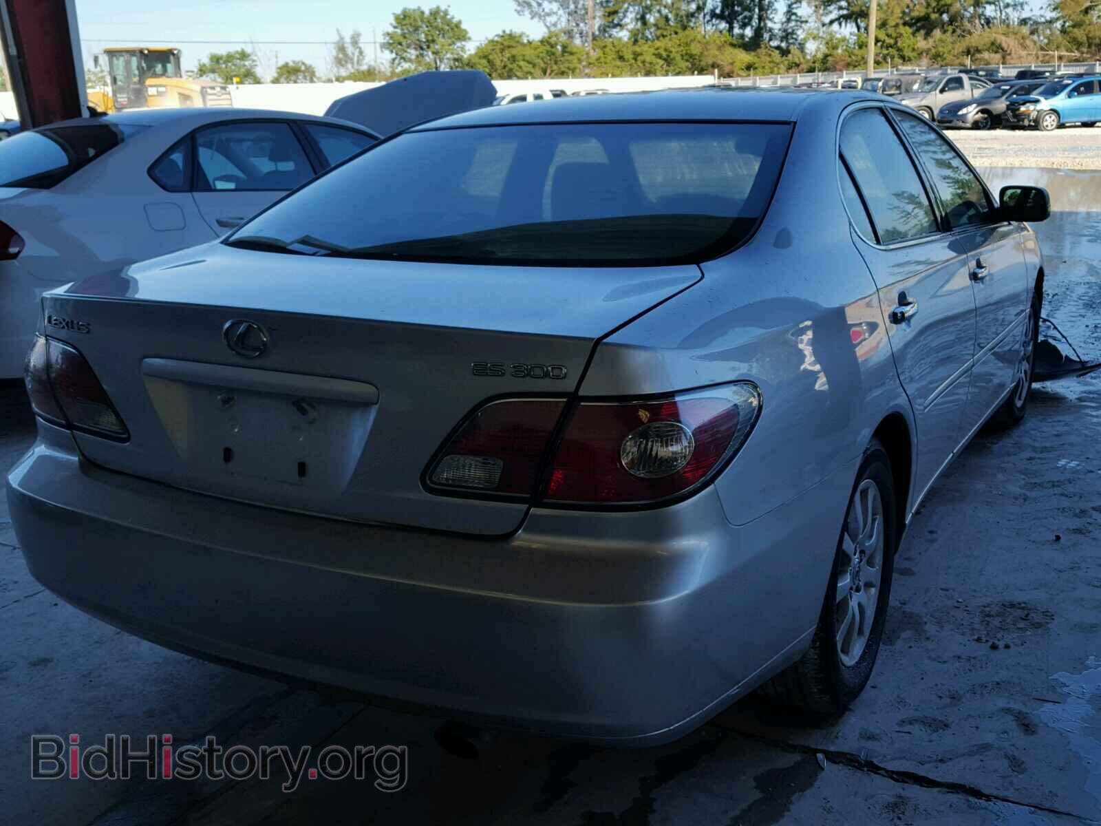 2003 LEXUS ES300 - VIN: JTHBF30G730116675 - Фото 4