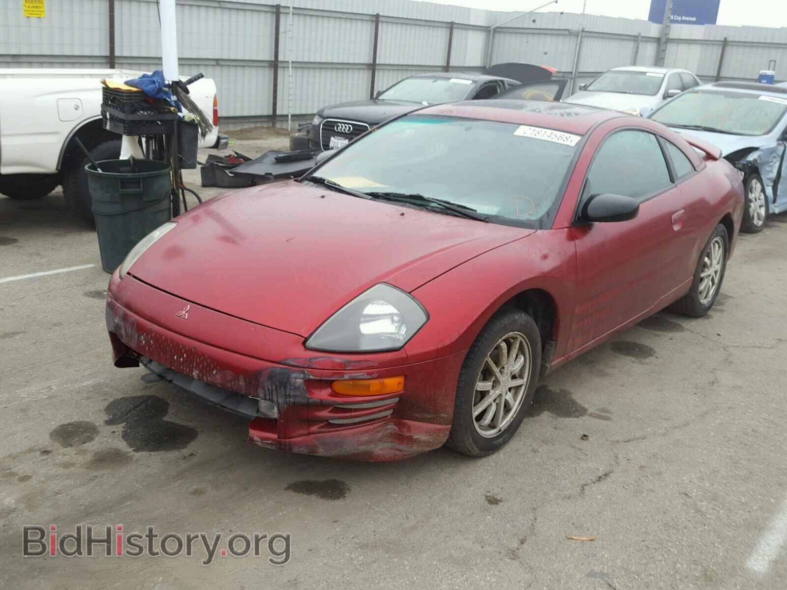 2000 MITSUBISHI ECLIPSE - VIN: 4A3AC44G7YE134641 - Фото 2