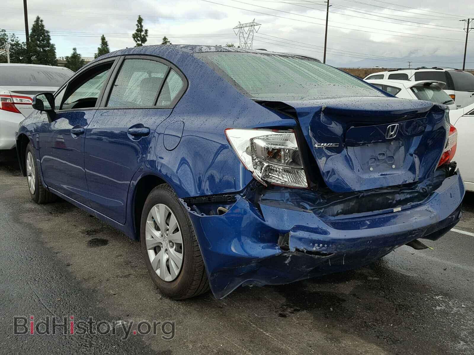 2012 HONDA CIVIC - VIN: 19XFB2F55CE342865 - Фото 3