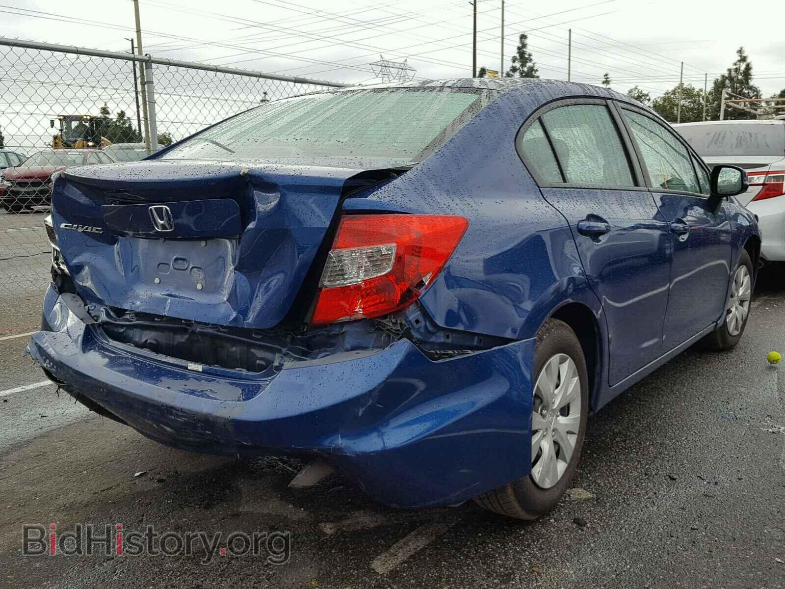 2012 HONDA CIVIC - VIN: 19XFB2F55CE342865 - Фото 4