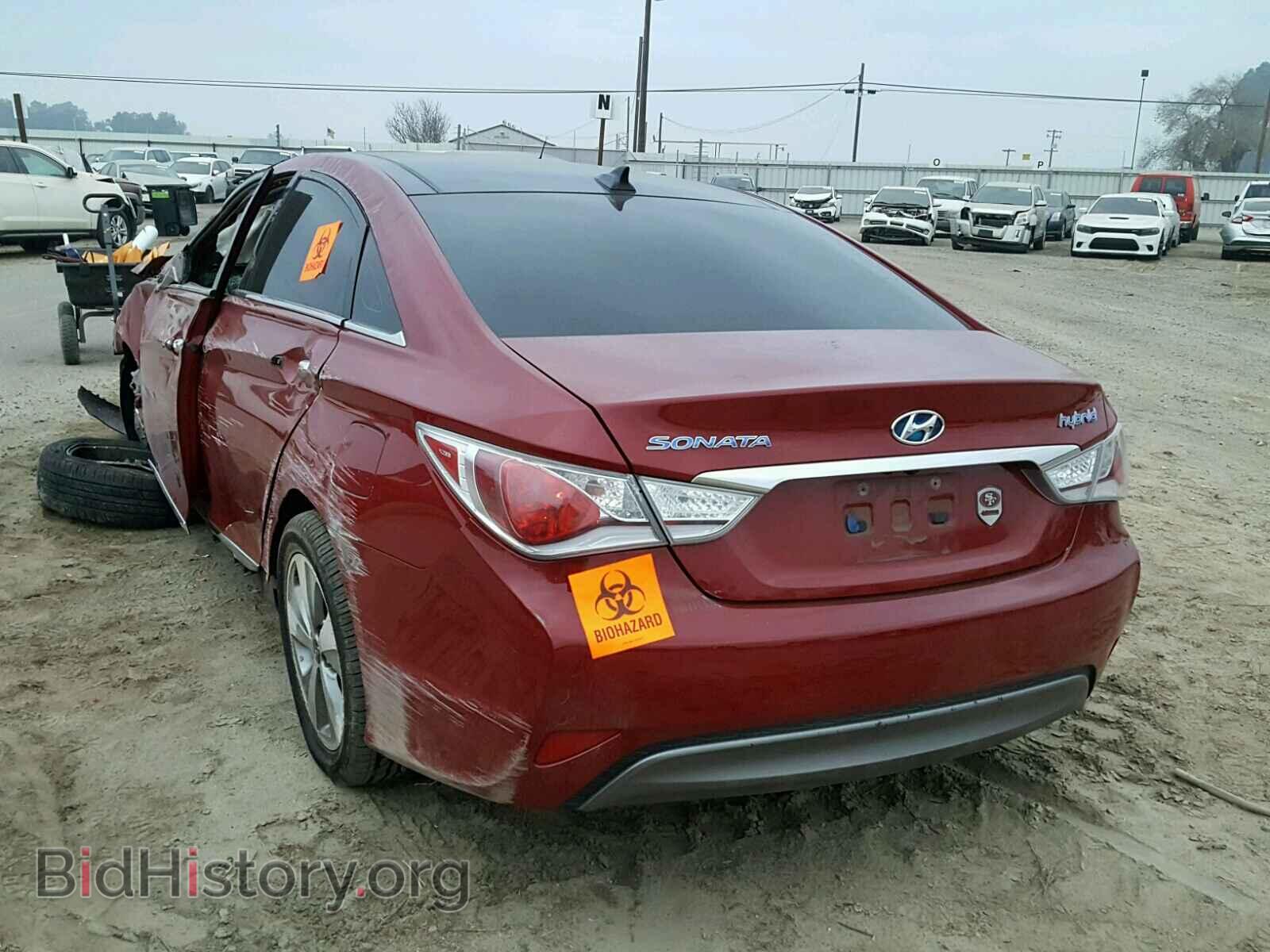 2012 HYUNDAI SONATA - VIN: KMHEC4A49CA046023 - Фото 3