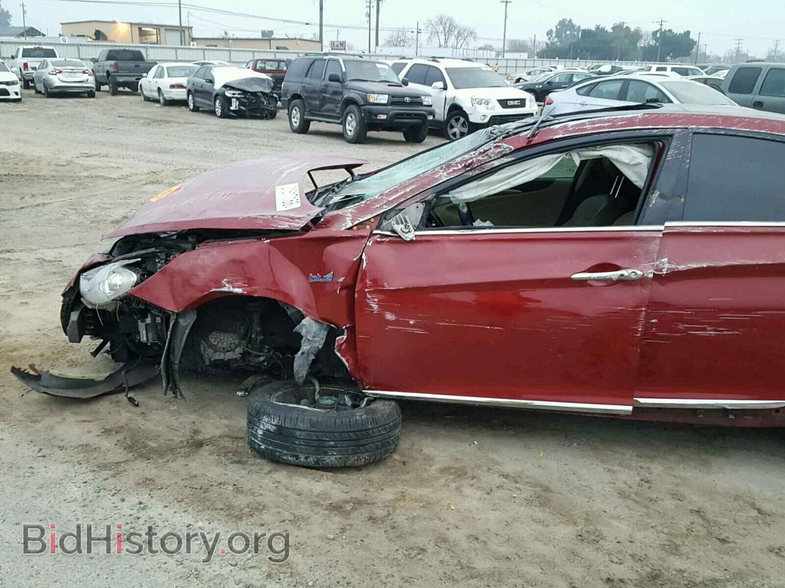 2012 HYUNDAI SONATA - VIN: KMHEC4A49CA046023 - Фото 9