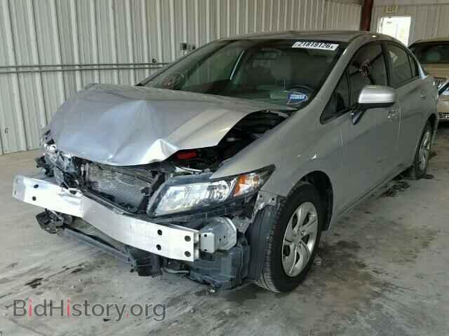 2014 HONDA CIVIC - VIN: 19XFB2F50EE062838 - Фото 2